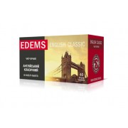 40 ПАК Чай "Еdems" 40 ф/п*2г чорн."Англійський класичний" 36 шт.ящ,